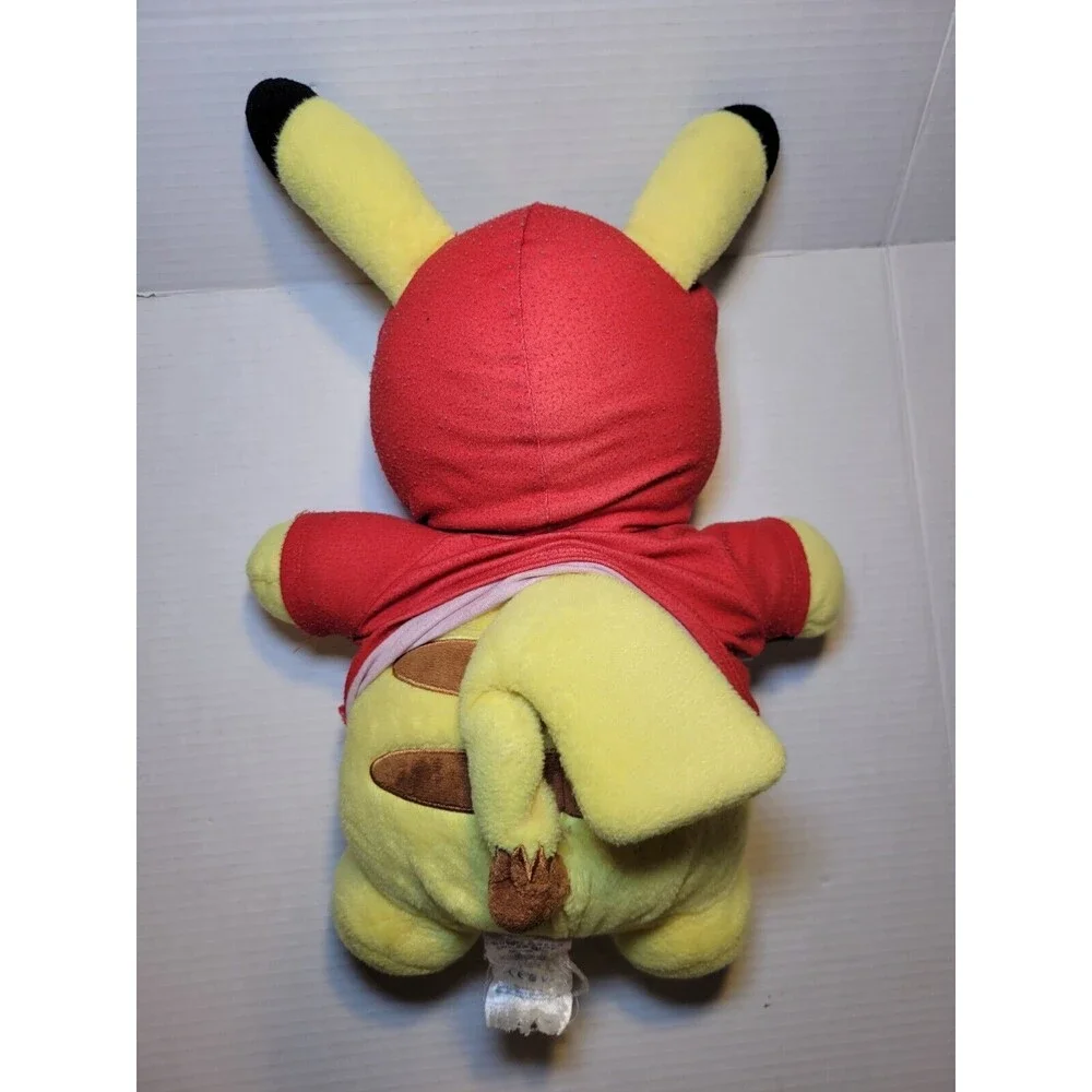 Build A Bear Pokemon Pikachu With Pokeball Shirt Large Plush Stuffed Animal‎ Toy